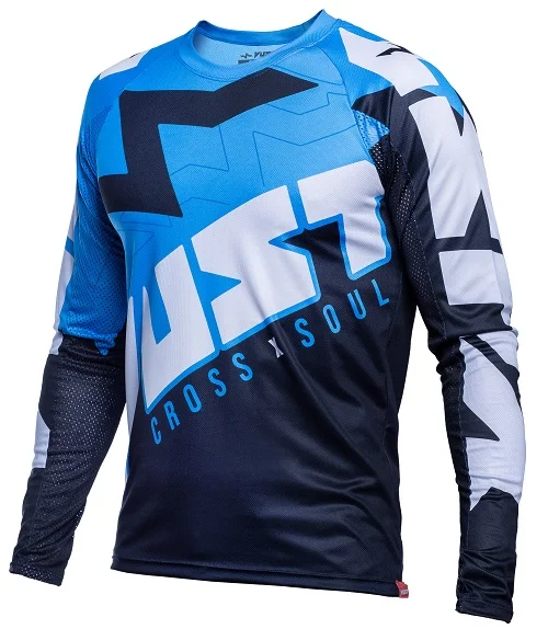 Camisa Vust Hard Storm Rock Azul/Preto - Spinelli Motos Boutique